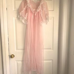 Vintage Pink Robe